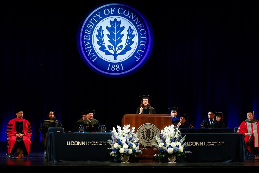 Rep. Marra Delivers Keynote at UCONN School of Pharmacy Commencement and “Hooding” Ceremony